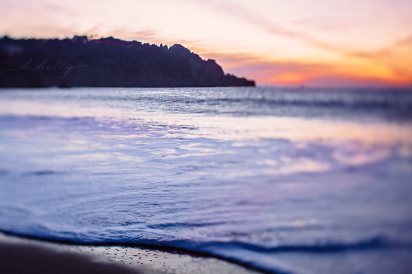 pacific ocean sunset san francisco engagement nature photographer